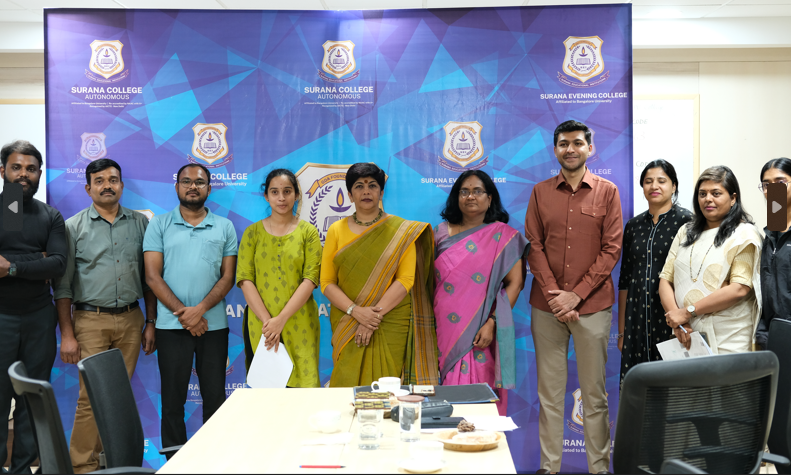 Surana College Bangalore Mou Sign Images photo 1